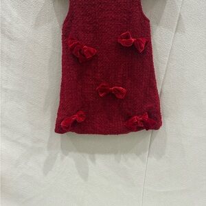 Lola Vibrant Red Ruffled Dress